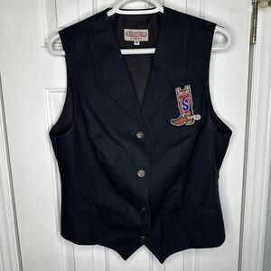 Houston livestock show rodeo ticket committee vest Medium Cosplay Costume